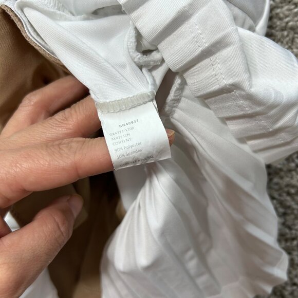 Tail Womens Sz Large White Pleated Tennis Skort With Built-In Shorts - Picture 6 of 6